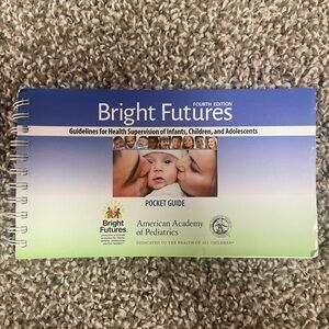 American Academy of Pediatrics Bright Futures 4th Edition Pocket Guide